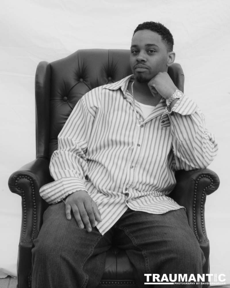 My co-worker  Thomas (T.L.) was part of a group called MSP.  He wanted some shots of himself for personal promotion, and he agreed to let me take some for him.